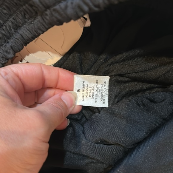 NWT! Good Luck Gem GLG Black Knit Bubble Mini Skirt M Balloon Skirt Micro Mini - Picture 4 of 8